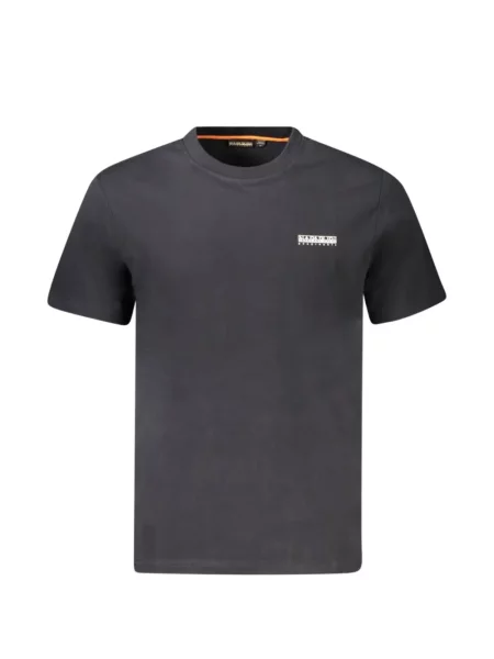 Tricou Napapijri cu autograf negru