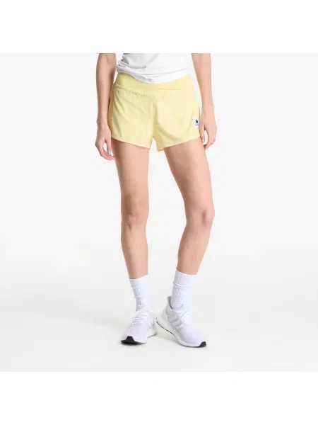 Pantaloni scurți SAYSKY W Flower Pace Shorts 3" Yellow M galben