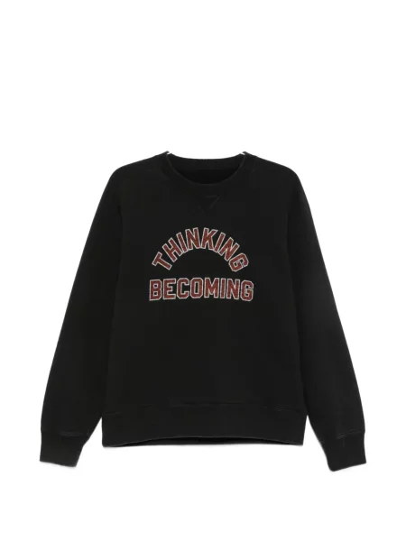Hanorac Sacai cu imagine negru