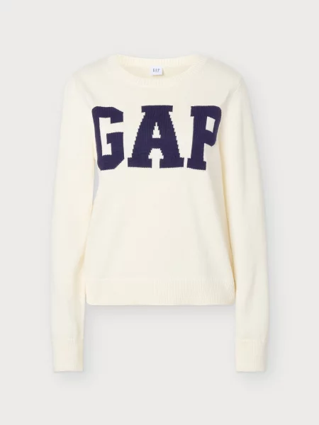 GAP Pulover bleumarin alb