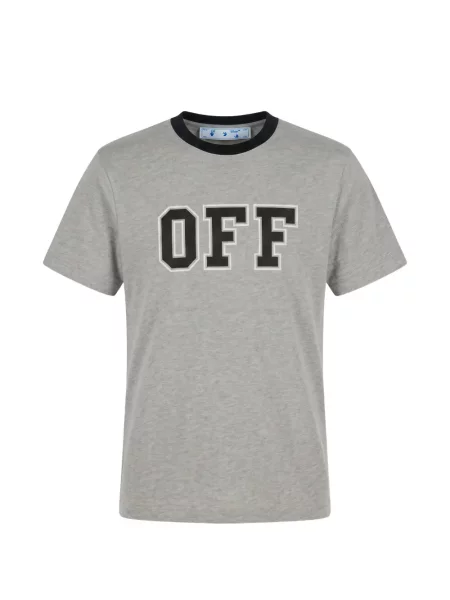 Tricou Off-white cu imagine alb