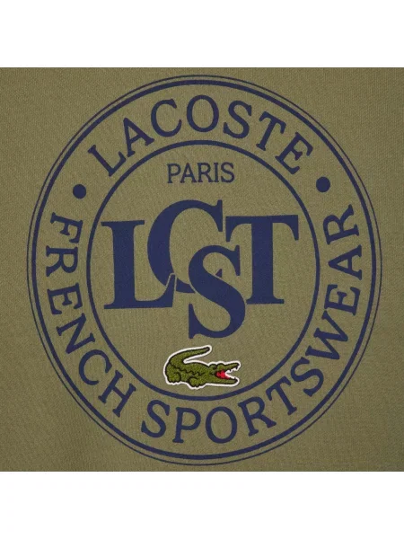 Толстовка Lacoste зеленая