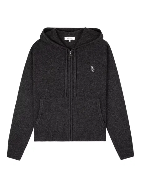 Hanorac cu glugă Sporty & Rich gri