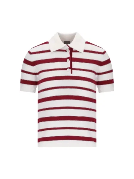 Dzianinowe wielobarwność polo Max Mara