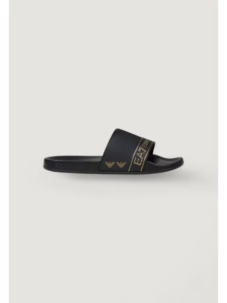 Шлепанцы Ea7 Emporio Armani черные