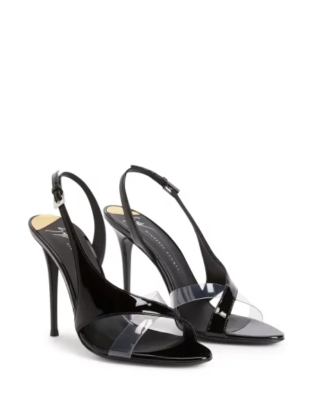Sandale Giuseppe Zanotti slingback negru