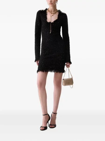Scurt rochie Liu Jo tricotate negru