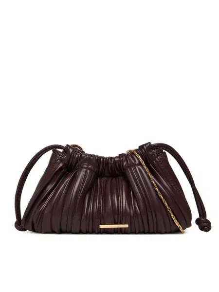 Чанта Calvin Klein розово винено червено