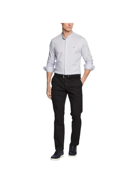 Pantaloni Tommy Hilfiger negru