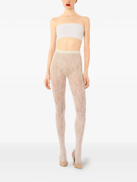 Dresuri Wolford cu model floral plasă