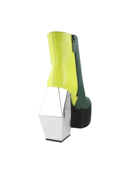 Botine United Nude verde