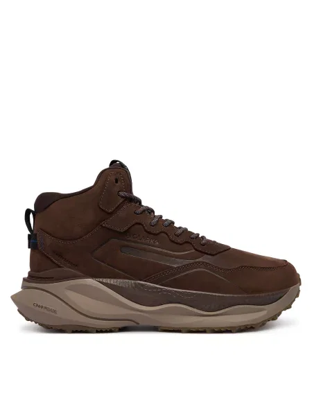 Sneakerși Clarks maro