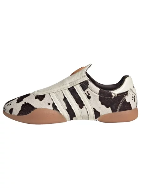 ADIDAS ORIGINALS Slip on boty Taekwondo Mei tmavě / offwhite hnědá