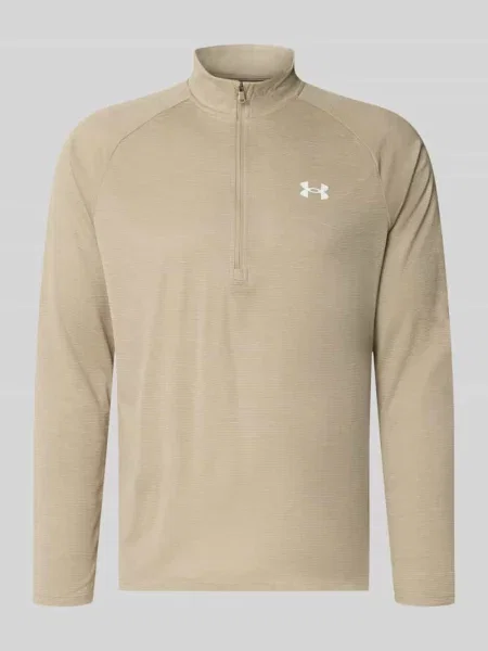 Under Armour Koszulka Z Długim Rękawem Ua Tech Textured beige czarna
