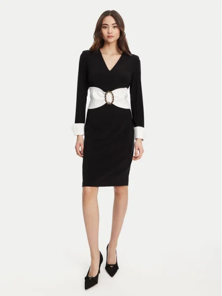 Joseph Ribkoff Rochie cocktail negru