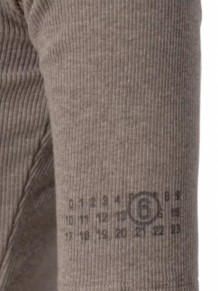 Pulover Mm6 Maison Margiela tricotate asimetric
