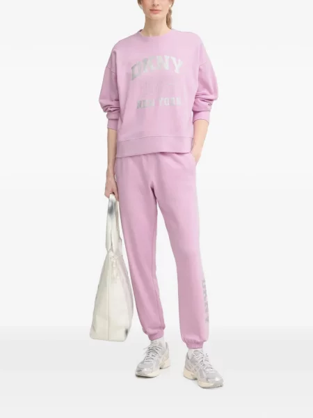 Hanorac Dkny cu imagine roz