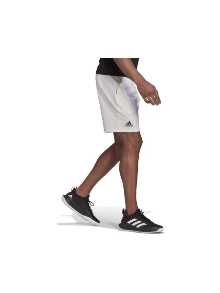 Pantaloni Adidas stretch alb