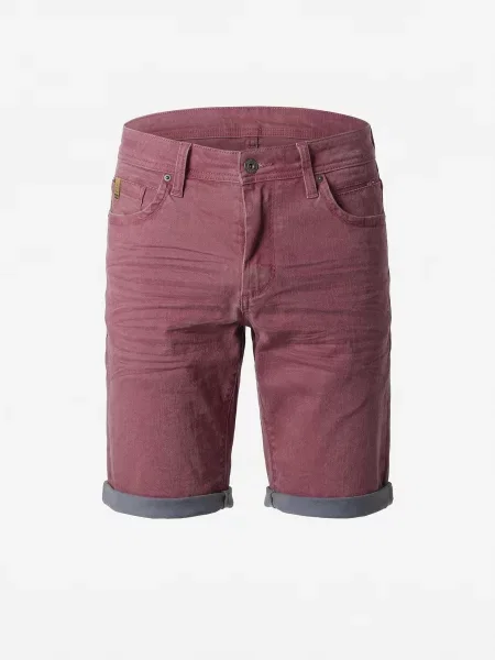 KOROSHI Jeans cranberry roșu