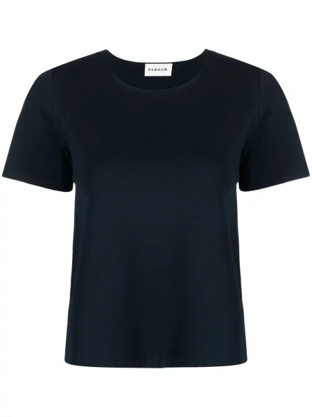 Tricou P.a.r.o.s.h. tricotate albastru