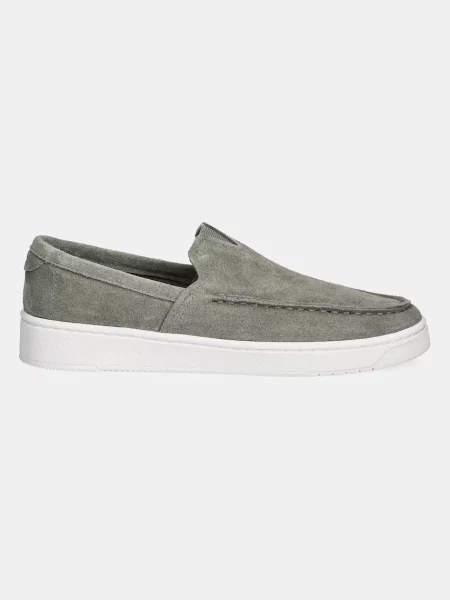 Замшеві кеди Toms Lite Loafer сірий