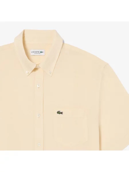 Рубашка Lacoste бежевая