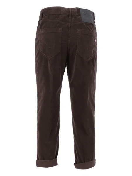 Pantaloni Dondup de catifea cord maro