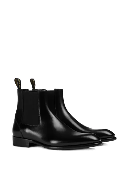 Botine chelsea Doucal's din piele negru