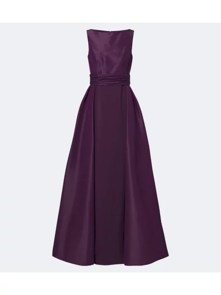 Rochie Carolina Herrera de mătase violet