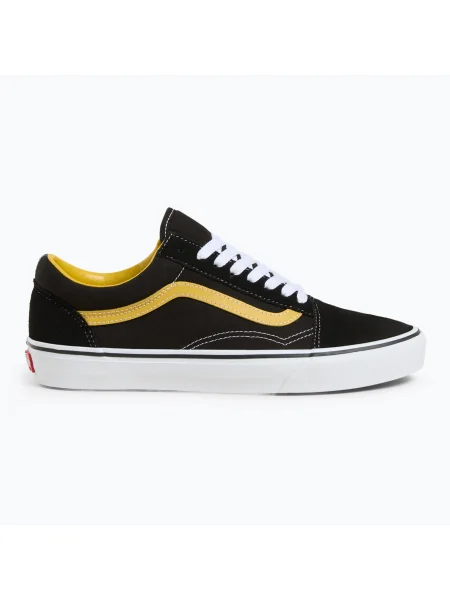 Vans Old Skool cipő pop sárga. Méret: 44 EU fekete