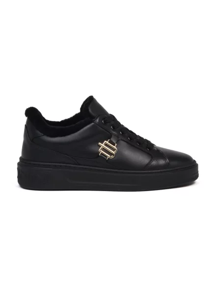 Sneakersy Baldinini skórzane czarne