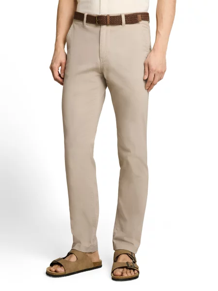 TOM TAILOR Pantaloni eleganți bej