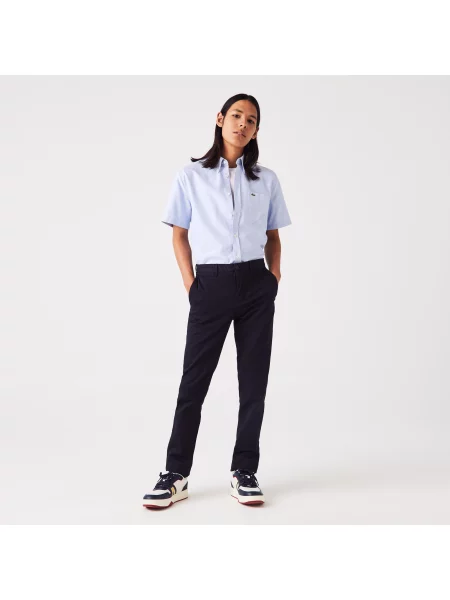 Lacoste Spodnie Chino Slim Fit czarne