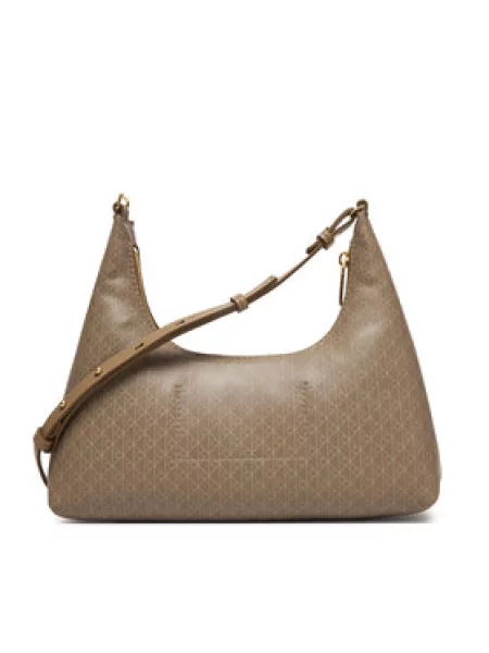 Rankinė Calvin Klein Emblem Aop Conv Shoulder Bag smėlio