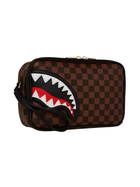 Torebka Sprayground skórzana brązowa