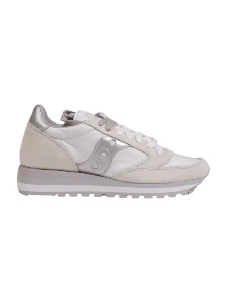 Sneakersy Saucony Jazz skórzane białe