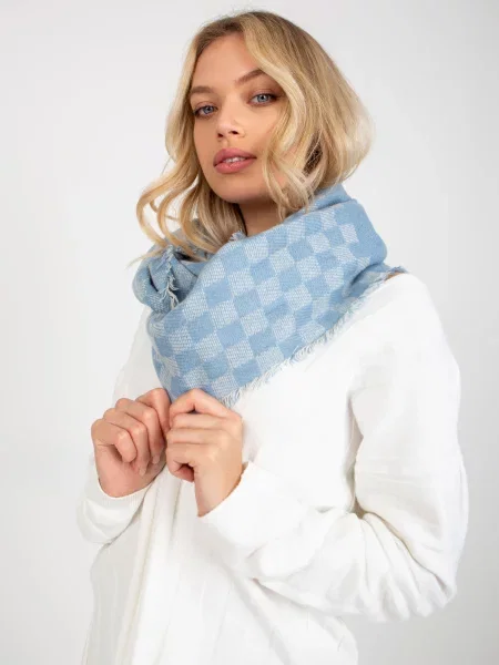 Fular Fashionhunters albastru