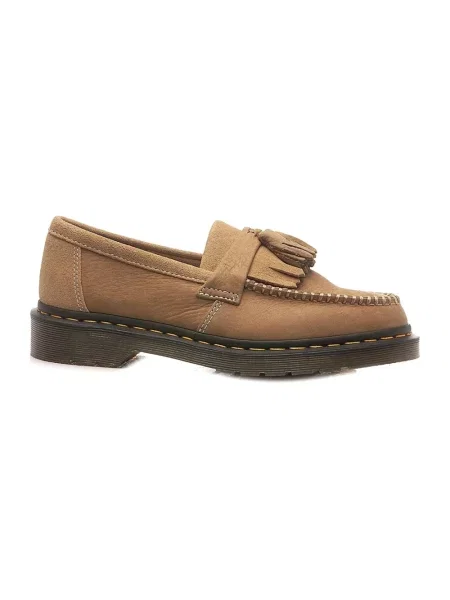 Półbuty Dr. Martens skórzane beżowe