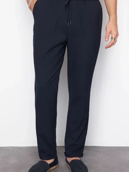 Trendyol Pantaloni bleumarin