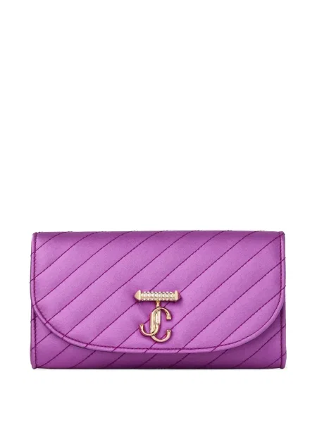 Geantă plic Jimmy Choo violet