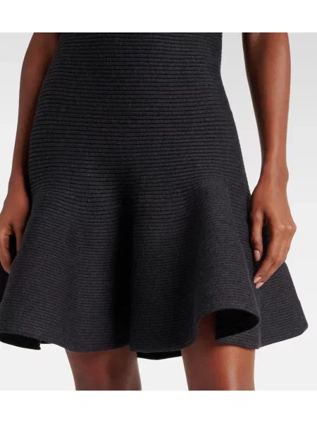 Rochie Alaïa de lână negru