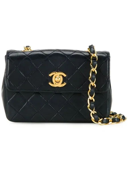 Kabelka Chanel Pre-owned modrá