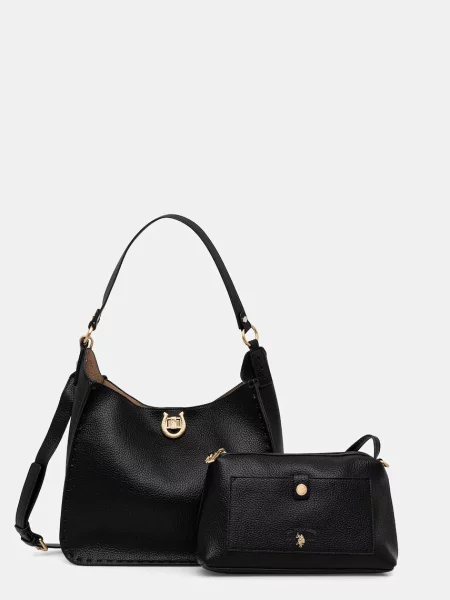 Torbica U.S. Polo Assn. Middleton črna