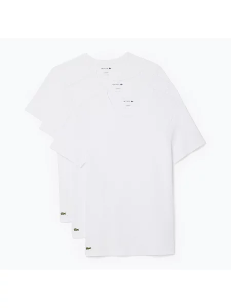 Tričko Lacoste white bílé