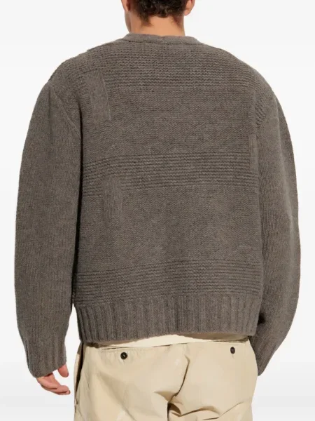 Cardigan Dsquared2 cu decolteu în V maro