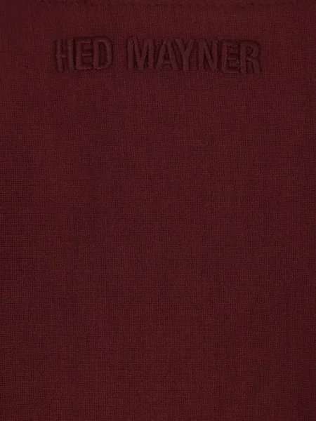Tricou Hed Mayner cu broderie roșu