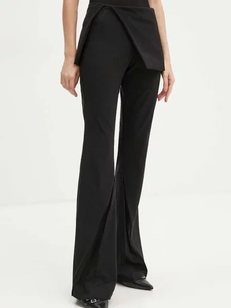 Heliot Emil spodnie dzwony high waist czarny