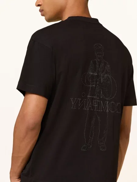 C.P. Company T-Shirt schwarz czarna