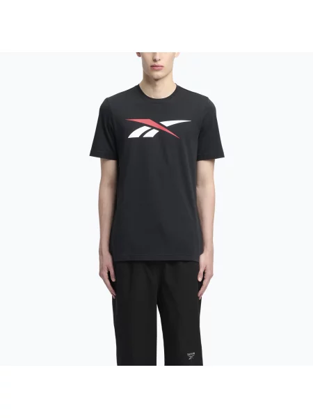 Tričko Reebok Gs Vector Tee black/white/vector red bílé