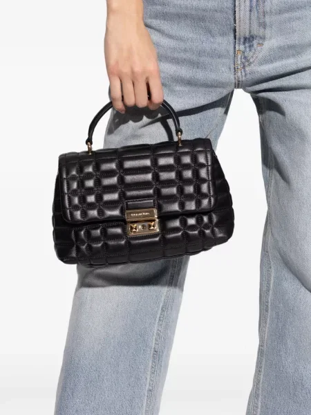 Балеринки Michael Michael Kors с катарама с шипове бяло